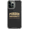 Purdue University Purdue University Boilermakers Bold iPhone 14 Pro Max Clear Case