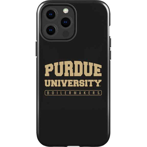 Purdue University Purdue University Boilermakers Bold iPhone 14 Pro Max Impact Case