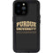 Purdue University Purdue University Boilermakers Bold iPhone 14 Pro Max Waterproof Case