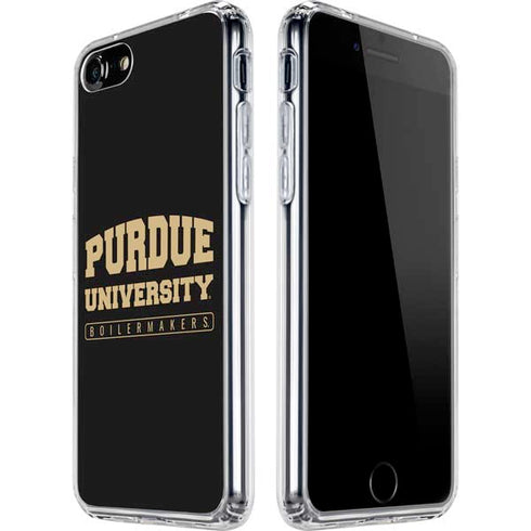 Purdue University Purdue University Boilermakers Bold iPhone SE (2nd & 3rd Gen) Clear Case