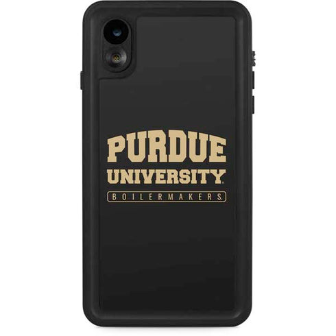 Purdue University Purdue University Boilermakers Bold iPhone XR Waterproof Case