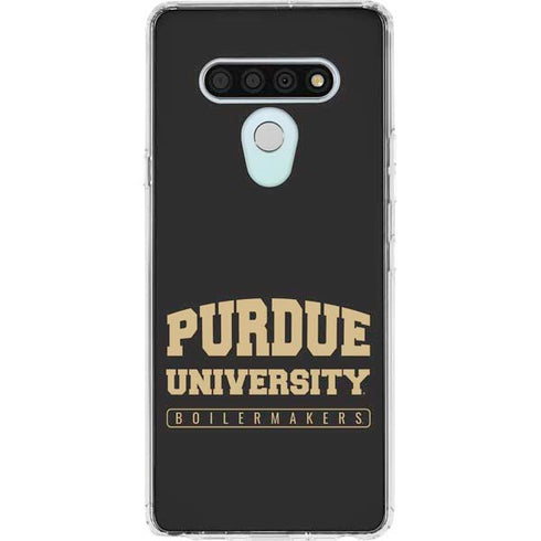 Purdue University Purdue University Boilermakers Bold LG Stylo 6 Clear Case