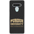 Purdue University Purdue University Boilermakers Bold LG Stylo 6 Clear Case