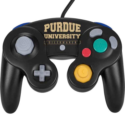Purdue University Purdue University Boilermakers Bold Nintendo GameCube Controller Skin