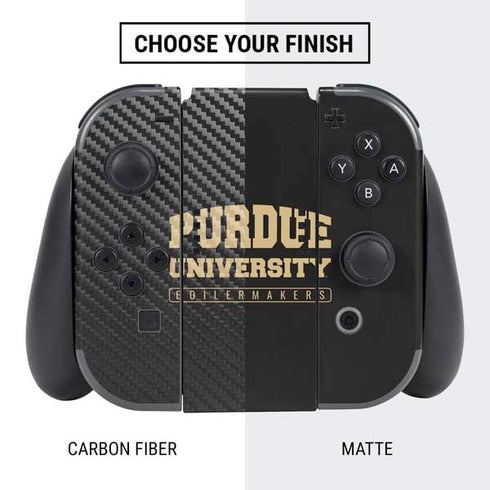 Purdue University Purdue University Boilermakers Bold Nintendo Switch Bundle Skin