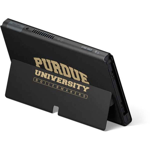 Purdue University Purdue University Boilermakers Bold Nintendo Switch OLED (2021) Skin