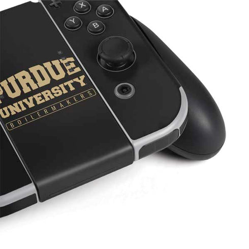 Purdue University Purdue University Boilermakers Bold Nintendo Switch OLED (2021) Skin