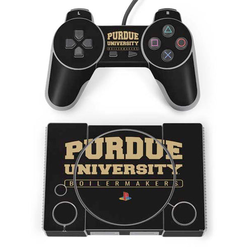 Purdue University Purdue University Boilermakers Bold PlayStation Classic Bundle Skin