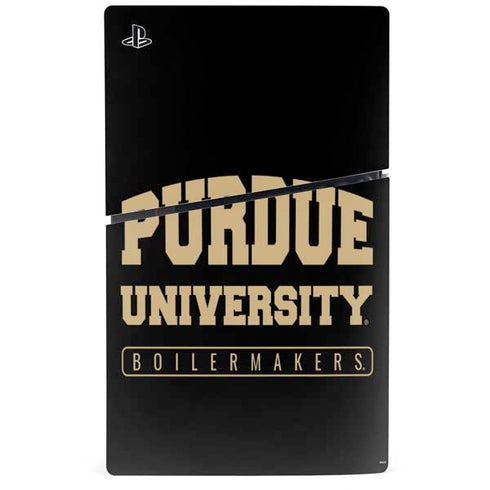 Purdue University Purdue University Boilermakers Bold PS5 Slim Disk Bundle Skin
