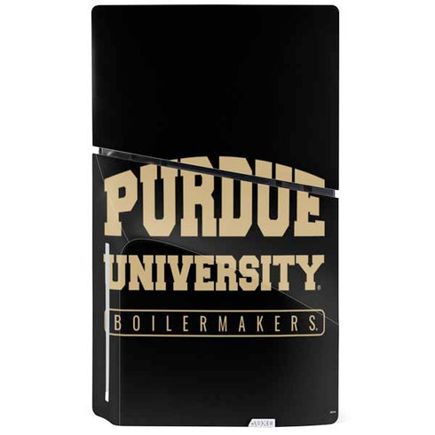 Purdue University Purdue University Boilermakers Bold PS5 Slim Disk Console Skin