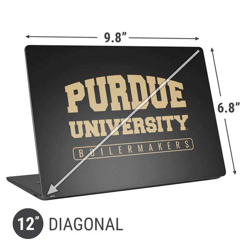 Purdue University Purdue University Boilermakers Bold Universal Laptop 12in (9.8 x 6.8in) Skin