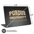 Purdue University Purdue University Boilermakers Bold Universal Laptop 12in (9.8 x 6.8in) Skin