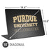Purdue University Purdue University Boilermakers Bold Universal Laptop 18in (14.6 x 10.6in) Skin