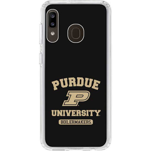 Purdue University Purdue University Boilermakers Galaxy A20 Clear Case