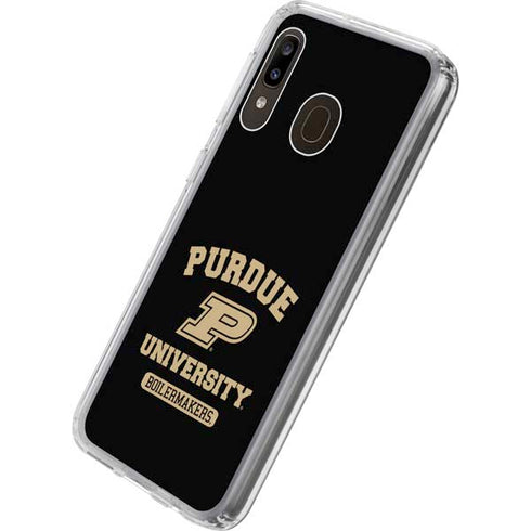 Purdue University Purdue University Boilermakers Galaxy A20 Clear Case