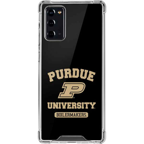 Purdue University Purdue University Boilermakers Galaxy Note20 5G Clear Case
