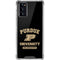 Purdue University Purdue University Boilermakers Galaxy Note20 5G Clear Case