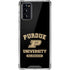 Purdue University Purdue University Boilermakers Galaxy Note20 5G Clear Case