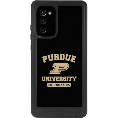 Purdue University Purdue University Boilermakers Galaxy Note20 5G Waterproof Case