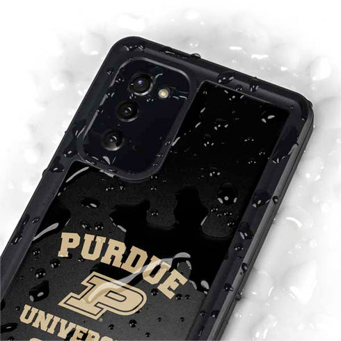 Purdue University Purdue University Boilermakers Galaxy Note20 5G Waterproof Case