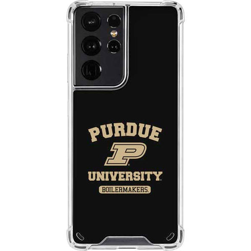 Purdue University Purdue University Boilermakers Galaxy S21 Ultra 5G Clear Case