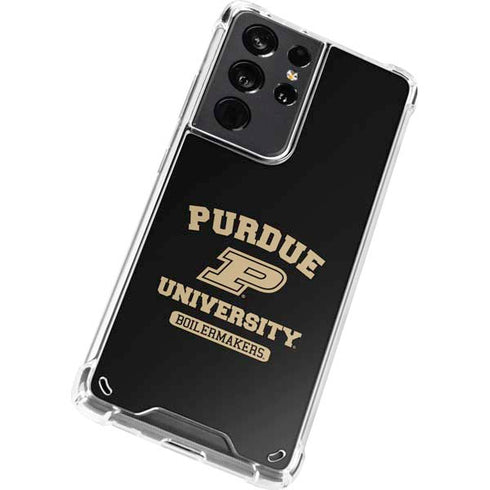 Purdue University Purdue University Boilermakers Galaxy S21 Ultra 5G Clear Case