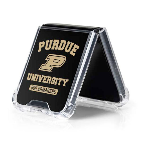 Purdue University Purdue University Boilermakers Galaxy Z Flip5 5G Clear Case