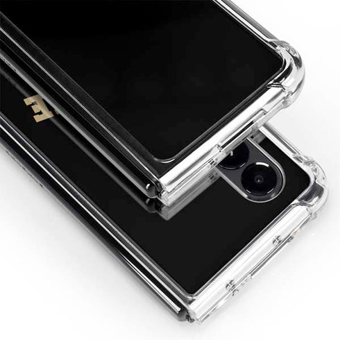 Purdue University Purdue University Boilermakers Galaxy Z Fold4 5G Clear Case