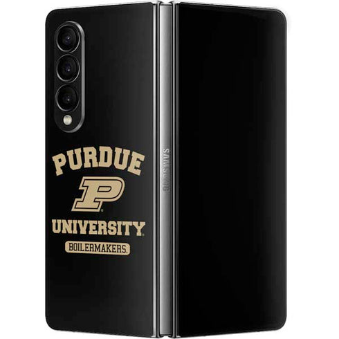 Purdue University Purdue University Boilermakers Galaxy Z Fold4 5G Skin