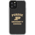 Purdue University Purdue University Boilermakers iPhone 11 Pro Clear Case