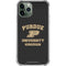 Purdue University Purdue University Boilermakers iPhone 11 Pro Max Clear Case