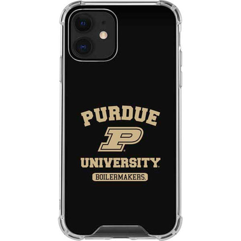 Purdue University Purdue University Boilermakers iPhone 12 Clear Case