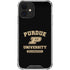 Purdue University Purdue University Boilermakers iPhone 12 Clear Case