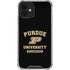 Purdue University Purdue University Boilermakers iPhone 12 Mini Clear Case