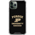 Purdue University Purdue University Boilermakers iPhone 12 Pro Clear Case