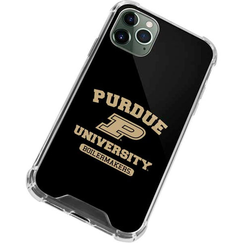 Purdue University Purdue University Boilermakers iPhone 12 Pro Clear Case