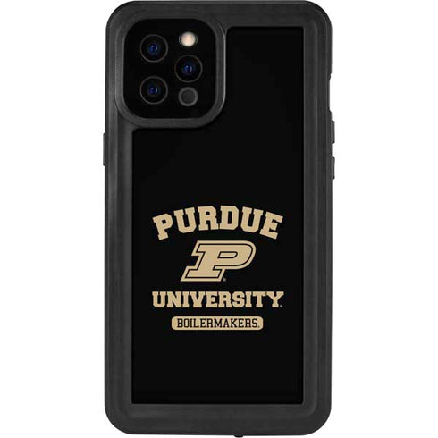 Purdue University Purdue University Boilermakers iPhone 12 Pro Max Waterproof Case