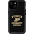 Purdue University Purdue University Boilermakers iPhone 13 Mini Waterproof Case