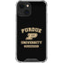 Purdue University Purdue University Boilermakers iPhone 14 Plus Clear Case