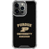 Purdue University Purdue University Boilermakers iPhone 14 Pro Clear Case