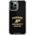 Purdue University Purdue University Boilermakers iPhone 14 Pro Max Clear Case