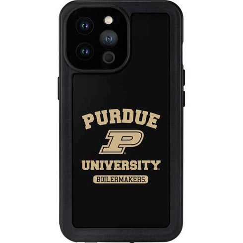 Purdue University Purdue University Boilermakers iPhone 14 Pro Max Waterproof Case