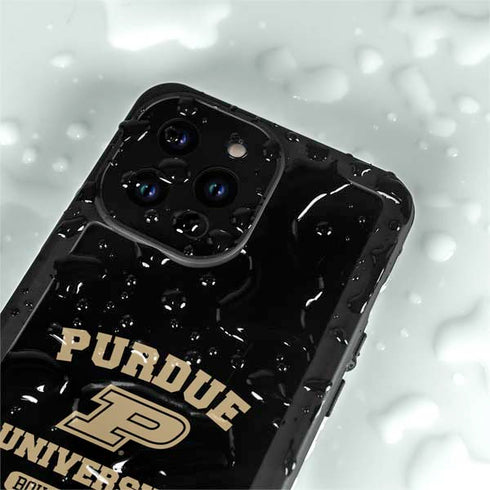 Purdue University Purdue University Boilermakers iPhone 14 Pro Max Waterproof Case