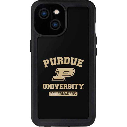 Purdue University Purdue University Boilermakers iPhone 15 Waterproof Case