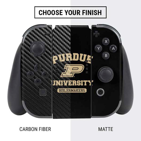Purdue University Purdue University Boilermakers Nintendo Switch Bundle Skin