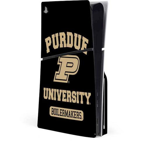 Purdue University Purdue University Boilermakers PS5 Slim Disk Console Skin