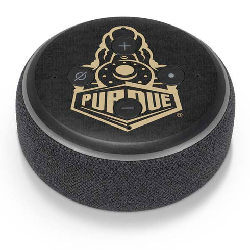 Purdue University Purdue University Boilermakers Signature Logo Amazon Echo Dot Skin