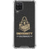 Purdue University Purdue University Boilermakers Signature Logo Galaxy A12 Clear Case