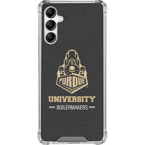 Purdue University Purdue University Boilermakers Signature Logo Galaxy A14 5G Clear Case