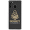 Purdue University Purdue University Boilermakers Signature Logo Galaxy A21 Clear Case